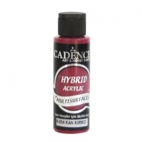 BLOOD RED HYBRID ACRYLIC PAINT 70ML 