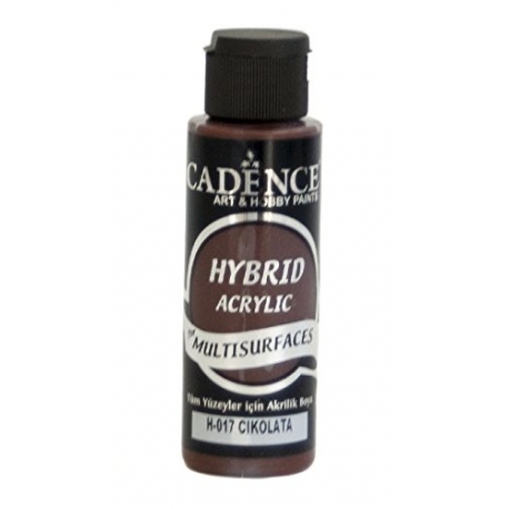 CHOCOLATE HYBRID ACRYLIC PAINT 70ML