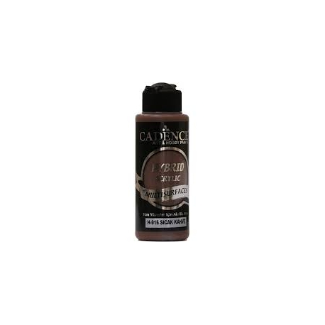 WARM BROWN HYBRID ACRYLIC PAINT 70ML