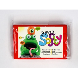 SUPER SOFTY MODELLING CLAY - 350G - RED