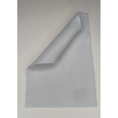 FELT SHEET 30M X 40CM 4MM - WHITE