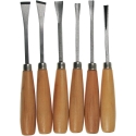 WOOD CARVING SET 6 PCS