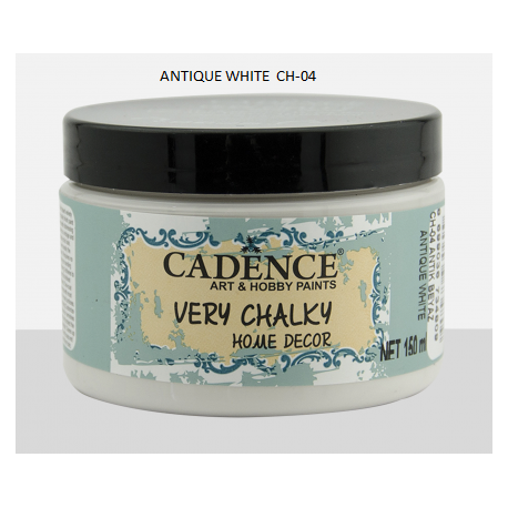 VERY CHALKY HOME DECOR PAINT 150ML - ANTIQUE WHITE