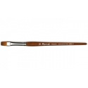 PRECISION IMITATION SABLE FLIBERT BRUSH NO.2