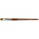 PRECISION IMITATION SABLE FLIBERT BRUSH NO.2