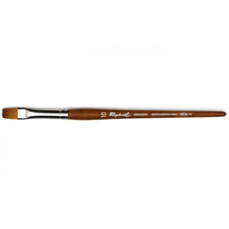 PRECISION IMITATION SABLE FLIBERT BRUSH NO.2