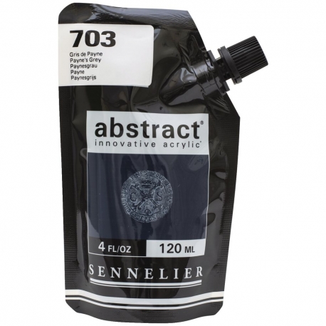 SENNELIER ABSTRACT ACRYLIC 120ML - TITANIUM WHITE