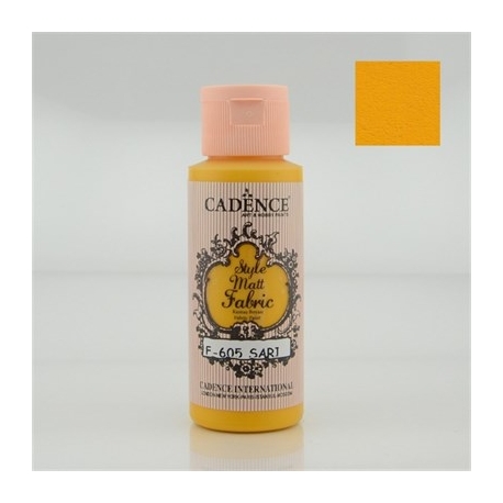 CADENCE YOUR FASHION SPRAY PAINT FABRIC 100ML - LEMON YELLOW