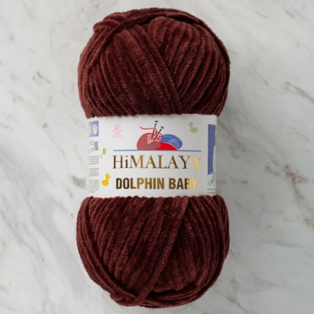 Himalaya Dolphin Baby - Knitting Yarn - Dark Brown