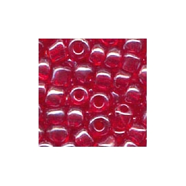 MEYCO RED BRICK GLASS BEADS - 2.5MM - 20G 