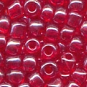 MEYCO RED BRICK GLASS BEADS - 2.5MM - 20G 