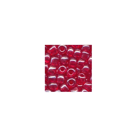 MEYCO RED BRICK GLASS BEADS - 2.5MM - 20G 