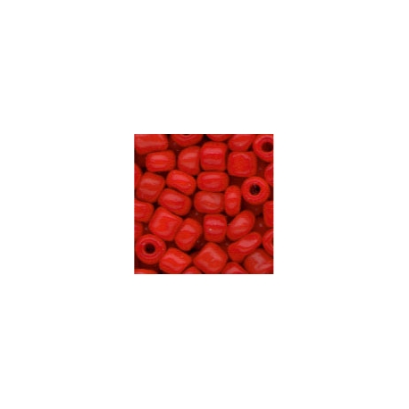 MEYCO RED GLASS BEADS - 2.5MM - 20G 