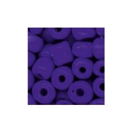 MEYCO BLUE GLASS BEADS - 2.5MM - 20G 