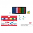 TRIO WAX TRIANGULAR CRAYONS X 6