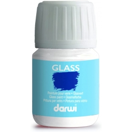 DARWI GLASS PAINT 30ML - WHITE