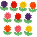 DRESS IT UP BUTTONS - GARDEN GEMS