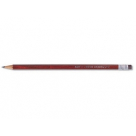 KOH-I-NOOR GRAPHITE PENCIL WITH ERASER - HB