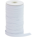 10MM ELASTIC WHITE 1.5MM THICKNESS BY THE METER