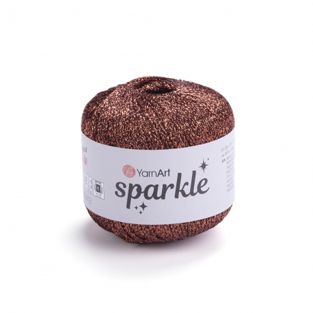 SPARKLE KNITTING YARN 60% METALLIC POLYESTER 40% POLYAMIDE - 25GRM