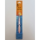 CROCHET HOOK WITH PLASTIC HANDLE 0.6MM X 14CM