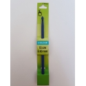 CROCHET HOOK WITH PLASTIC HANDLE 0.6MM X 14CM