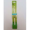 CROCHET HOOK WITH PLASTIC HANDLE 0.6MM X 14CM