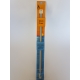 CROCHET HOOK WITH PLASTIC HANDLE 0.6MM X 14CM