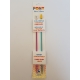 ALUMINIUM KNITTING NEEDLE - 2MM X 25CM