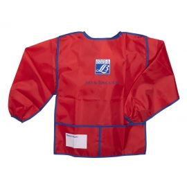 PLASTIC APRON WITH LONG SLEEVES - KID