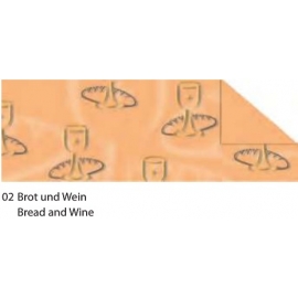 A4 TINTED CARDBOARD 220G - BREAD AND WINE 