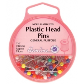 PLASTIC HEAD PINS 