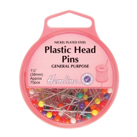 PLASTIC HEAD PINS 