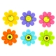 Dress It Up Buttons - Delightful Daisies 