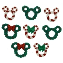 Dress It Up Buttons - Disney Wreaths & Canes 