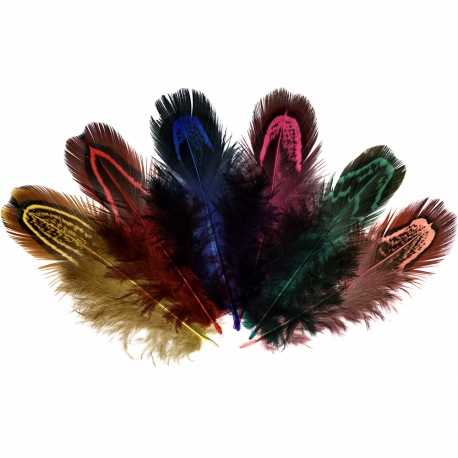 MARABOU FEATHERS - WHITE 