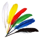 MARABOU FEATHERS - WHITE 