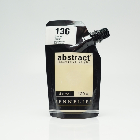 SENNELIER ABSTRACT ACRYLIC 120ML - TITANIUM WHITE