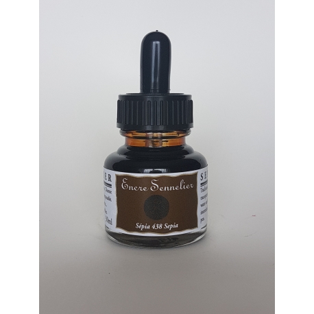 SENNELIER INK 30ML - OPAQUE WHITE