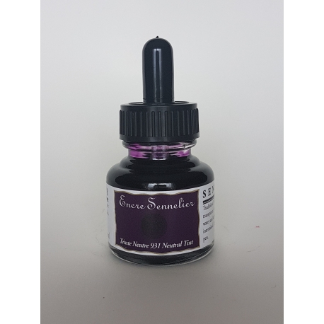 SENNELIER INK 30ML - OPAQUE WHITE